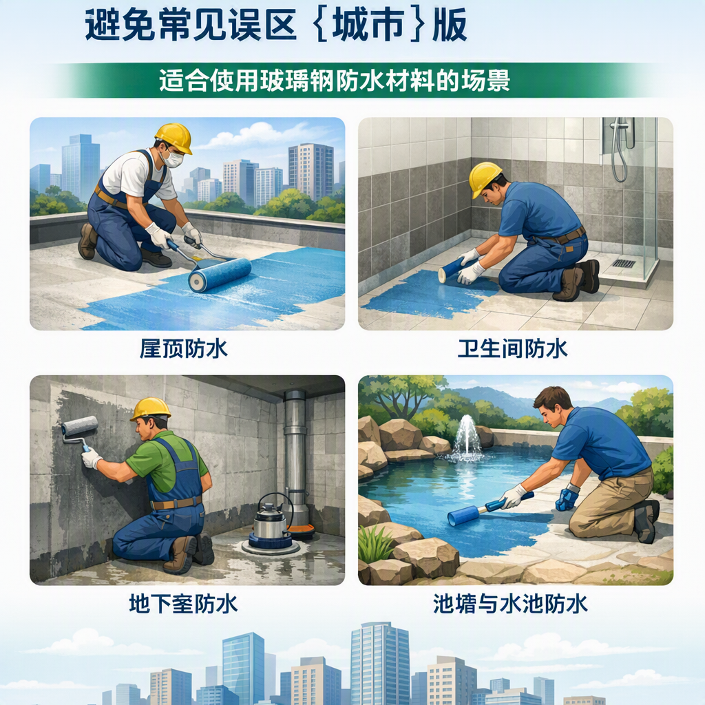 玻璃钢防水材料施工注意事项，避免常见误区 廊坊 版