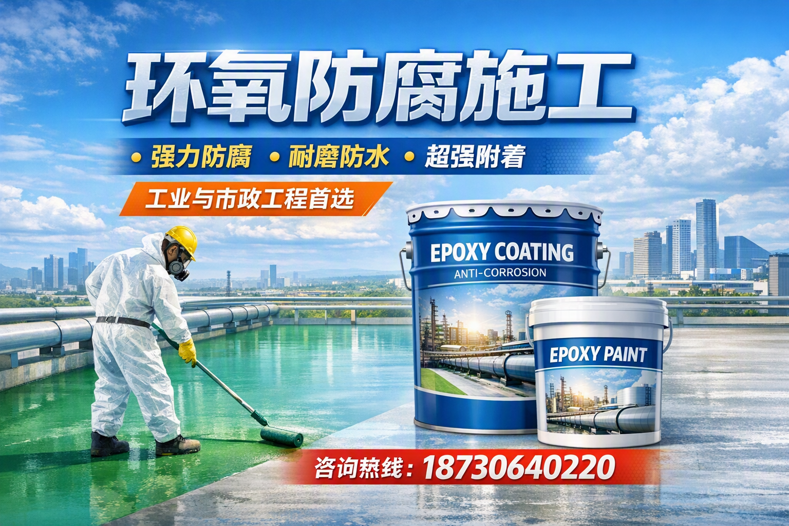 在 廊坊 进行环氧防腐施工的注意事项